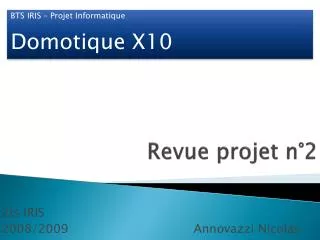 revue projet n 2
