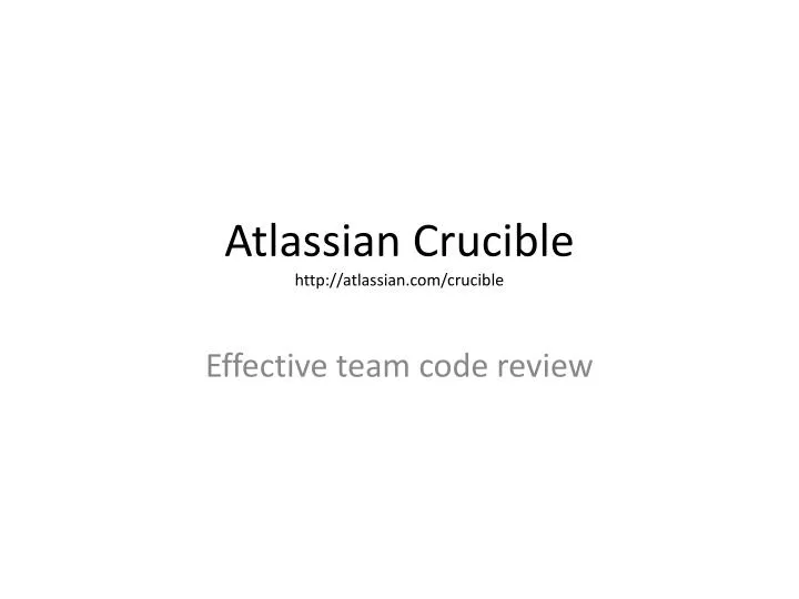 atlassian crucible http atlassian com crucible