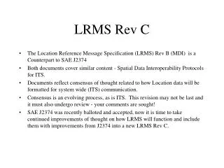 LRMS Rev C