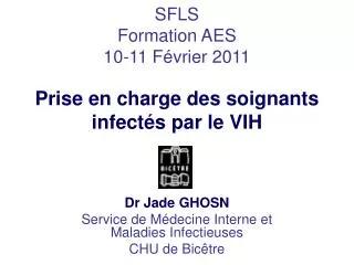 sfls formation aes 10 11 f vrier 2011