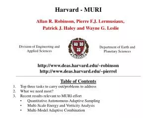 Harvard - MURI