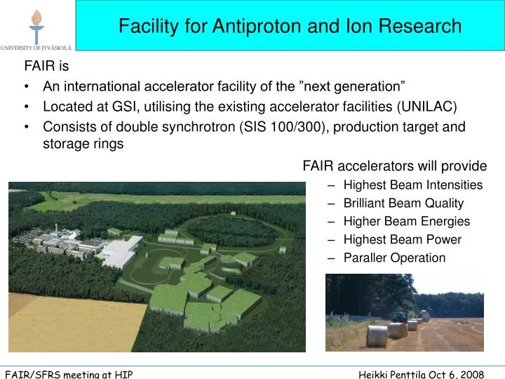 facility for antiproton and ion research