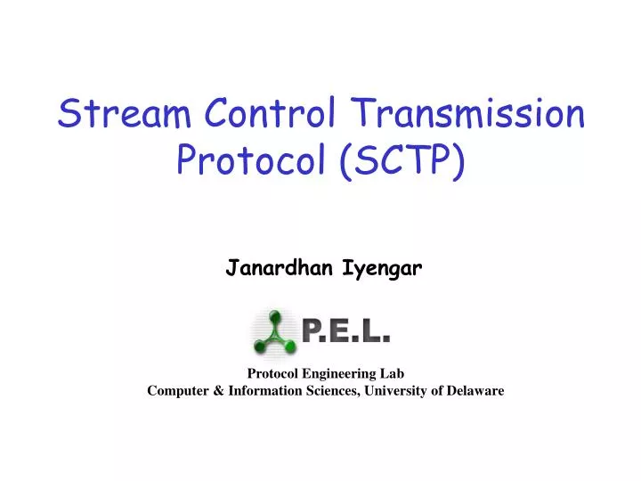 stream control transmission protocol sctp