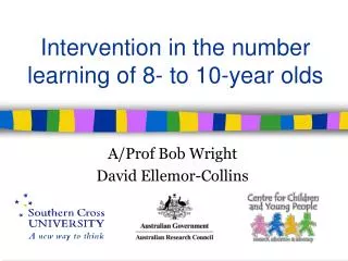 Intervention in the number learning of 8- to 10-year olds