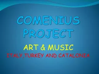 COMENIUS PROJECT