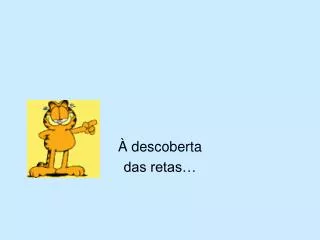 descoberta das retas
