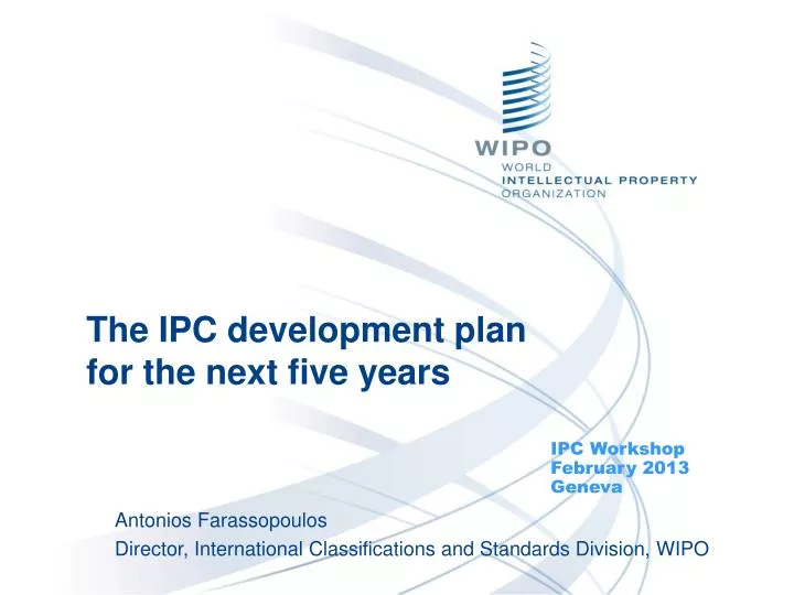 the ipc development plan for the next five years