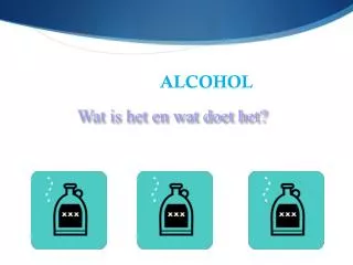 alcohol