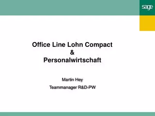 office line lohn compact personalwirtschaft