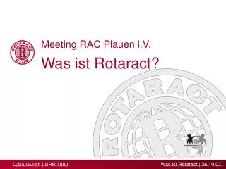 was ist rotaract