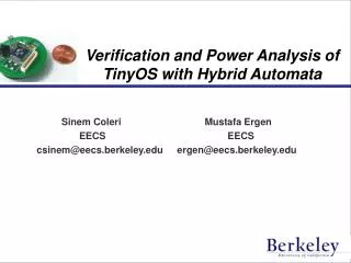 Verification and Power Analysis of TinyOS with Hybrid Automata