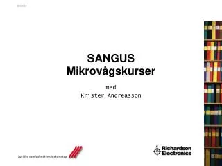 sangus mikrov gskurser