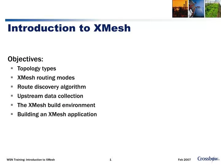 introduction to xmesh