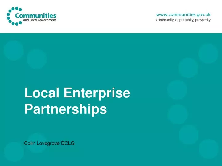 local enterprise partnerships