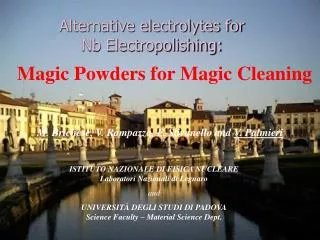 Alternative electrolytes for Nb Electropolishing: