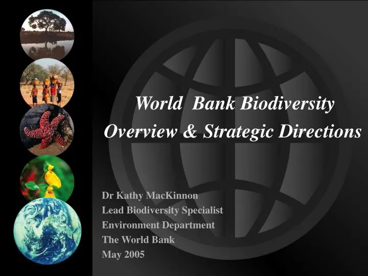 world bank biodiversity overview strategic directions