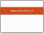 ZigBee/IEEE 802.15.4 - slide 1