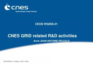 CEOS WGISS-21