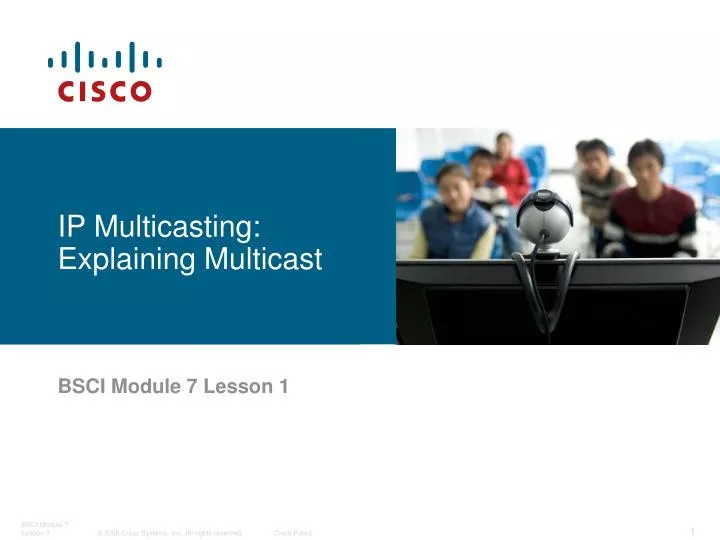 ip multicasting explaining multicast