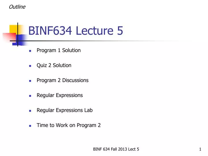 binf634 lecture 5