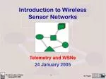 Introduction to Wireless Sensor Networks - slide 1