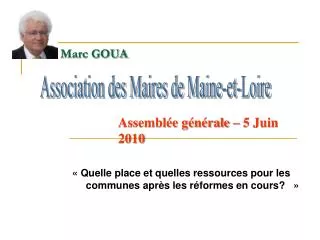 marc goua