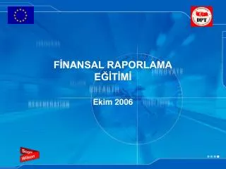 f nansal raporlama e t m