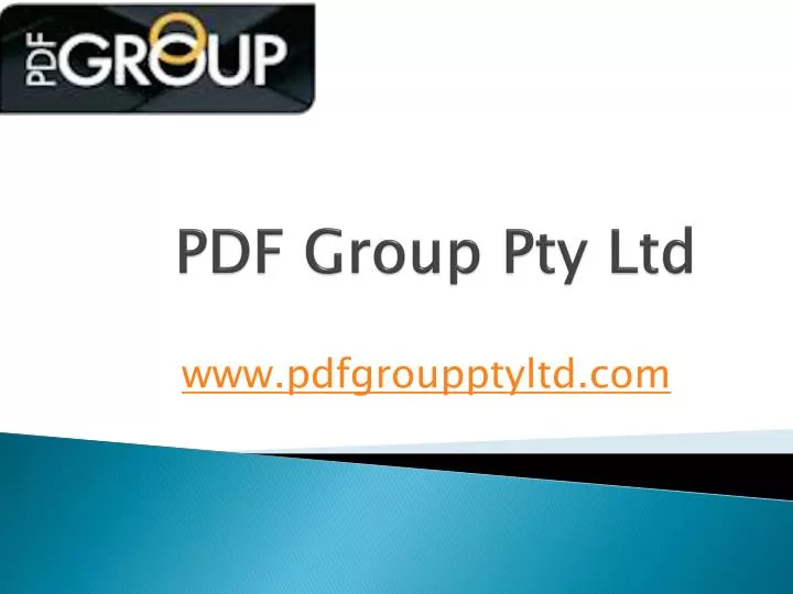pdf group pty ltd