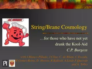 String/Brane Cosmology