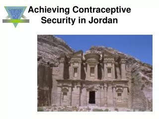 Achieving Contraceptive Security in Jordan