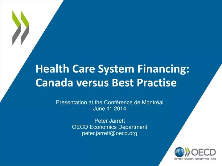 health care system financing canada versus best practise