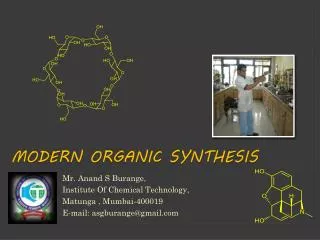 Modern Organic synthesis