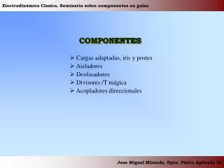 componentes