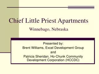 Chief Little Priest Apartments Winnebago, Nebraska