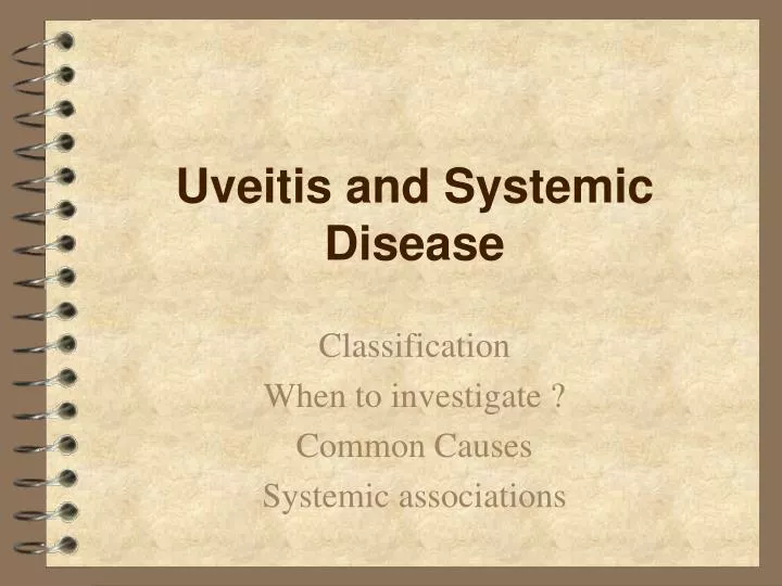 uveitis and systemic disease