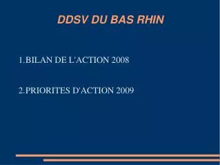 ddsv du bas rhin