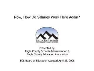 Now, How Do Salaries Work Here Again?