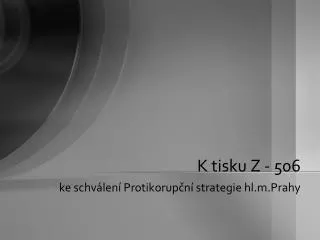 k tisku z 506