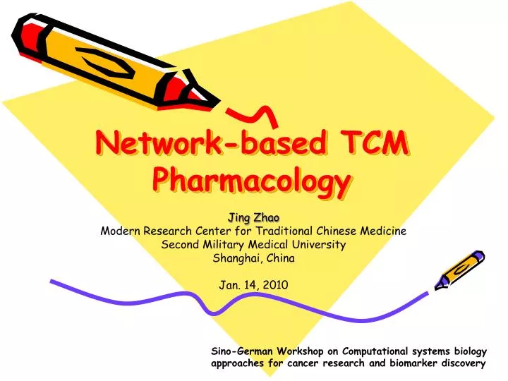 network based tcm pharmacology