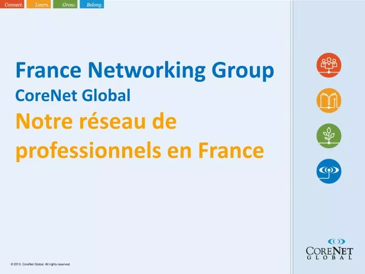 france networking group corenet global notre r seau de professionn els en france