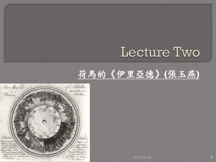 lecture two