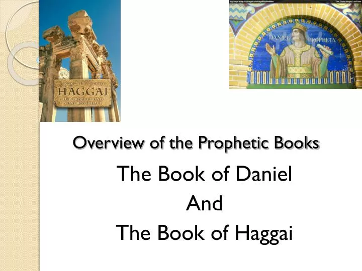 overview of the prophetic books