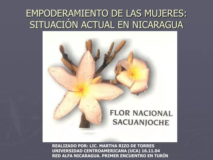 empoderamiento de las mujeres situaci n actual en nicaragua