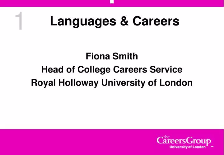 languages careers