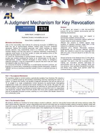 A Judgment Mechanism for Key Revocation