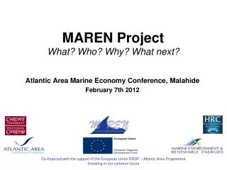 maren project what who why what next