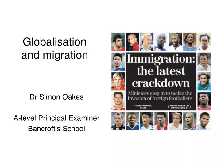 globalisation and migration