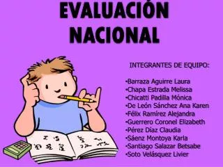 evaluaci n nacional