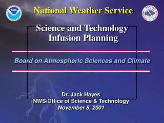 Board on Atmospheric Sciences and Climate