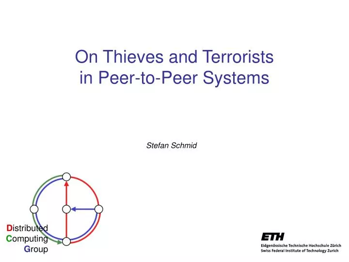 on thieves and terrorists in peer to peer systems